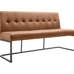 Best Pronto Wonen Eetkamerbank Oro 170 cm microleder bruin
