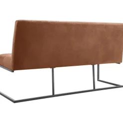 Best Pronto Wonen Eetkamerbank Oro 170 cm microleder bruin