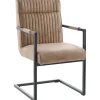Clearance Pronto Wonen Eetkamerstoel Dantero microvezel taupe