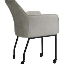 Clearance Pronto Wonen Eetkamerstoel Dura microvezel grijs