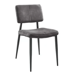 Best Pronto Wonen Eetkamerstoel Gento velvet antraciet
