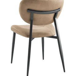 New Pronto Wonen Eetkamerstoel Gomba microvezel taupe