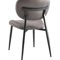 Clearance Pronto Wonen Eetkamerstoel Gomba microvezel antraciet