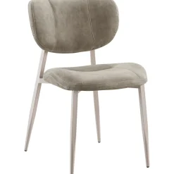 Clearance Pronto Wonen Eetkamerstoel Gomba velvet beige
