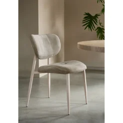Clearance Pronto Wonen Eetkamerstoel Gomba velvet beige