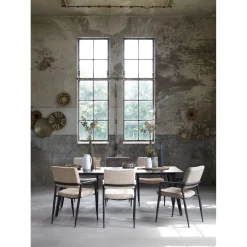 Pronto Wonen Eetkamerstoel Jisca microvezel beige