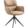 Clearance Pronto Wonen Eetkamerstoel Lasanto draaibaar microvezel taupe
