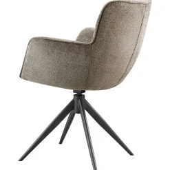 Pronto Wonen Eetkamerstoel Lasanto draaibaar taupe