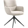 Clearance Pronto Wonen Eetkamerstoel Lasanto draaibaar ecru