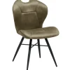 Online Pronto Wonen Eetkamerstoel Loana microvezel groen