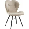 Best Pronto Wonen Eetkamerstoel Loana microvezel zandbeige