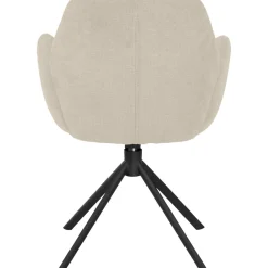 Hot Pronto Wonen Eetkamerstoel Loranzo draaibaar beige