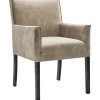Hot Pronto Wonen Eetkamerstoel met armleuning Avanza beige