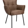 Pronto Wonen Eetkamerstoel Novile microleder bruin