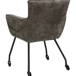 Best Pronto Wonen Eetkamerstoel Novile taupe met wiel