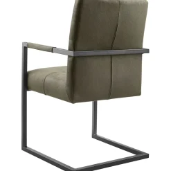 Best Pronto Wonen Eetkamerstoel Oro microleder groen