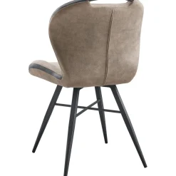 Hot Pronto Wonen Eetkamerstoel Tantini microvezel taupe
