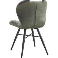 Clearance Pronto Wonen Eetkamerstoel Tantini microvezel groen