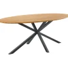 Discount Pronto Wonen Eettafel Aska teak 240x120 cm ovaal naturel brushed