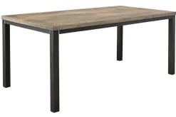 Discount Pronto Wonen Eettafel Hevano eikenhout 220x100 cm rechthoekig