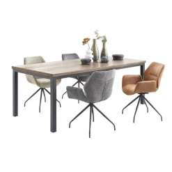 Discount Pronto Wonen Eettafel Hevano eikenhout 220x100 cm rechthoekig