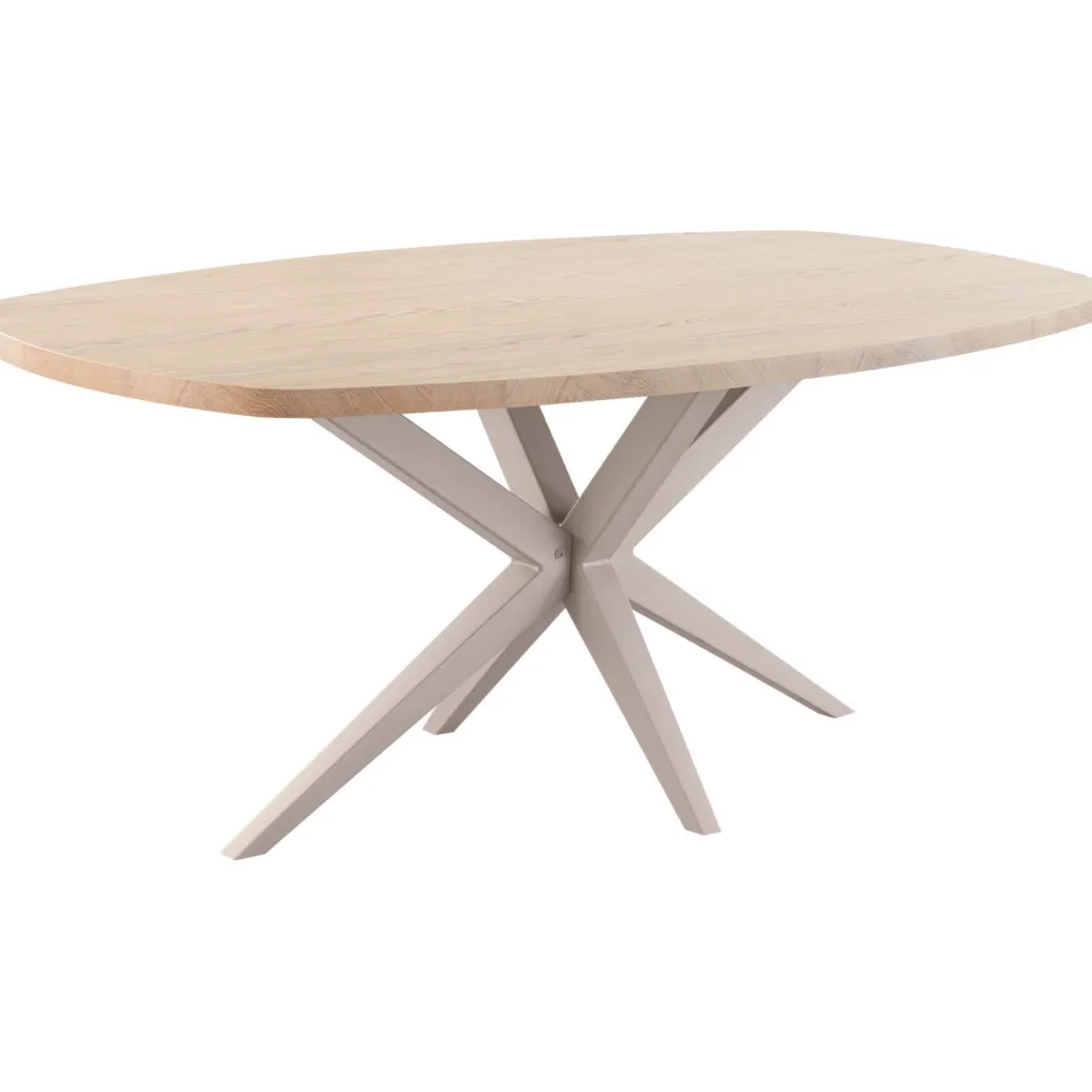 Sale Pronto Wonen Eettafel Mascaro 275x130 cm Deens ovaal misty oak