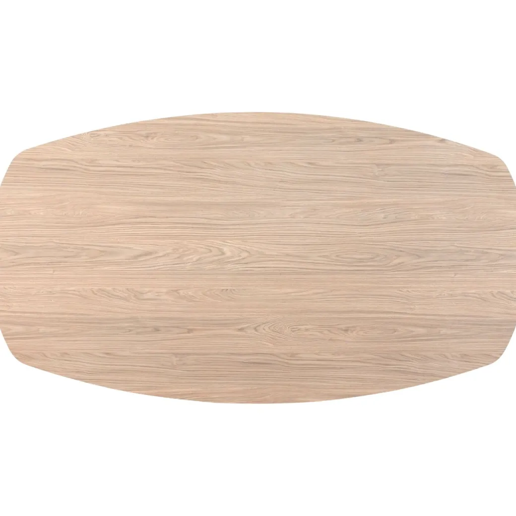 Discount Pronto Wonen Eettafel Mascaro 220x120 cm Deens ovaal misty oak