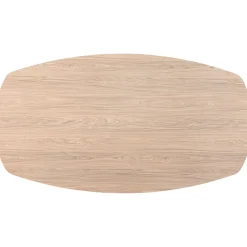 Best Pronto Wonen Eettafel Mascaro 160x92 cm Deens ovaal misty oak