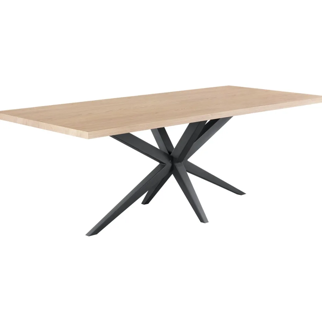 Discount Pronto Wonen Eettafel Mascaro 220x100 cm rechthoekig misty oak