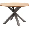 Discount Pronto Wonen Eettafel Mesola mangohout 120 cm rond natural