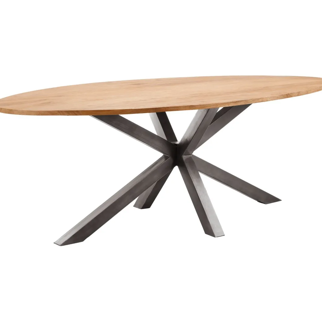 Sale Pronto Wonen Eettafel Mesola mangohout 200x100 cm ovaal natural