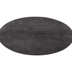 Pronto Wonen Eettafel Piastra 230x115 cm ovaal zwart