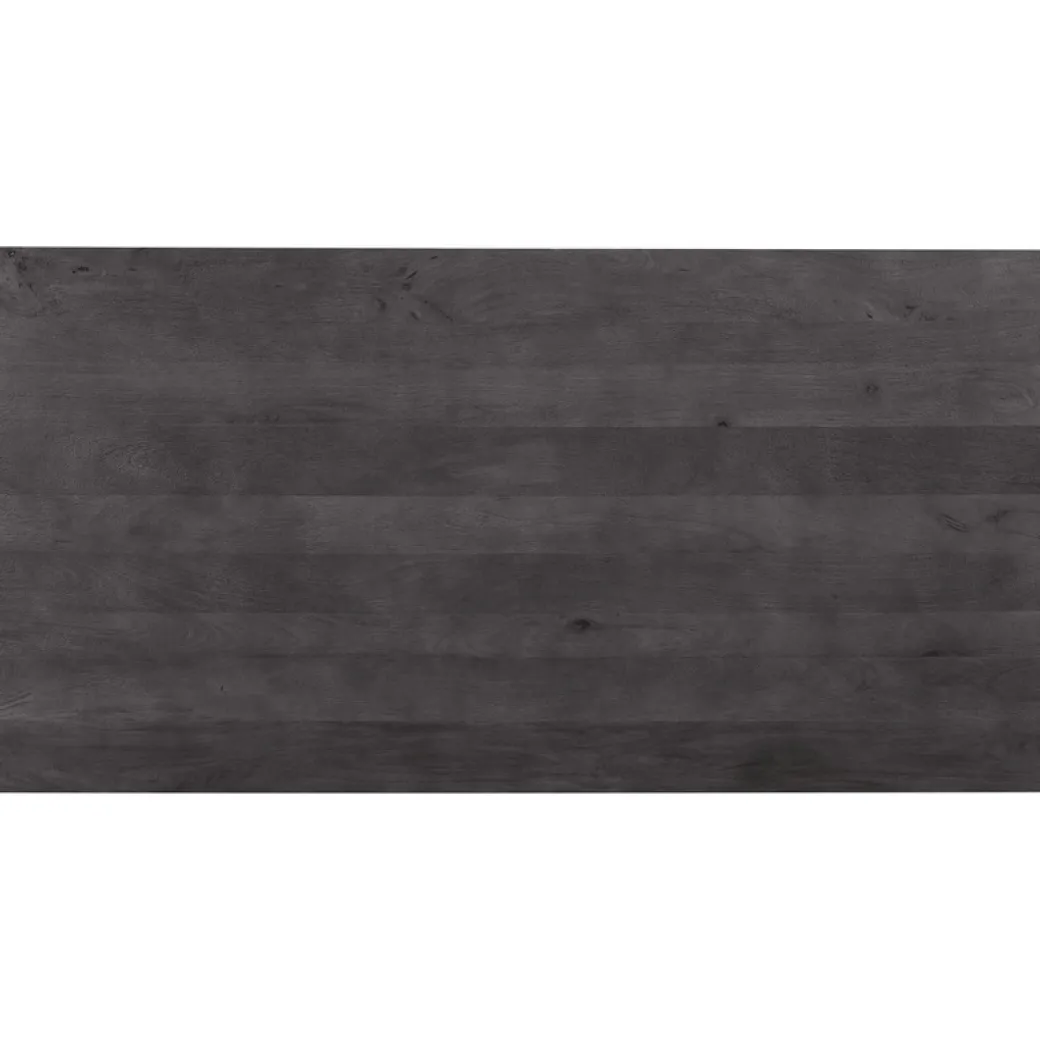 New Pronto Wonen Eettafel Piastra 220x100 cm rechthoekig zwart