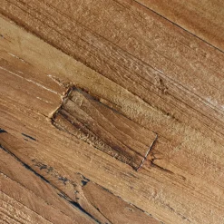Clearance Pronto Wonen Eettafel Romaro teakhout 180x90 cm Deens ovaal mix rough