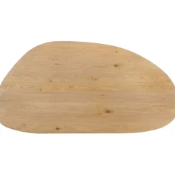 Pronto Wonen Eettafel Tavolo eikenhout 230x115 cm kiezel bruin