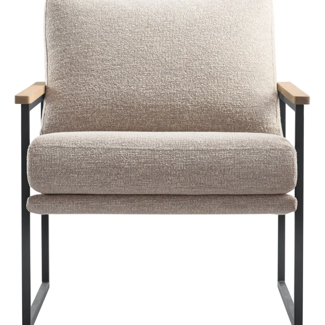 Outlet Pronto Wonen Fauteuil Claut beige