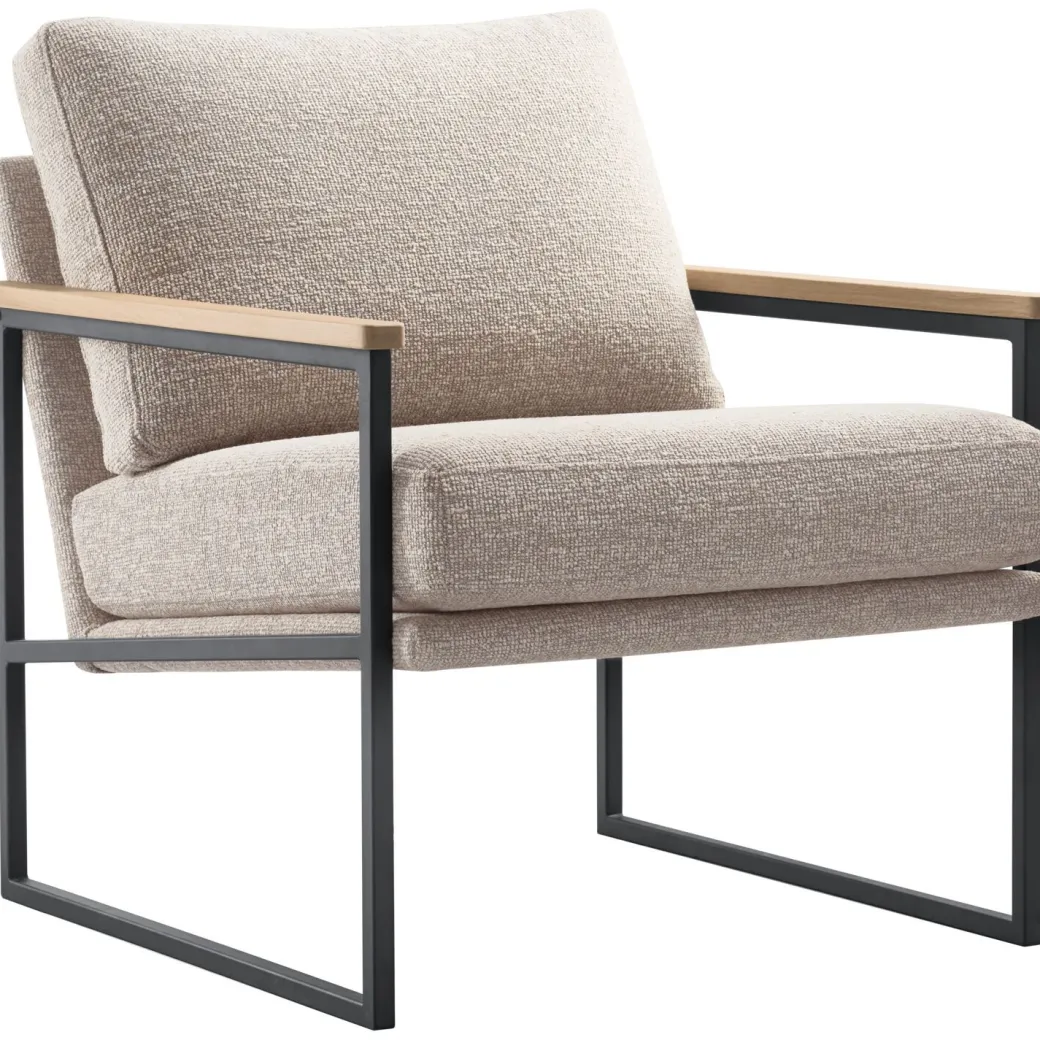 Outlet Pronto Wonen Fauteuil Claut beige