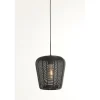 New Pronto Wonen Hanglamp Barzio mat zwart rond 23cm 1-lichts