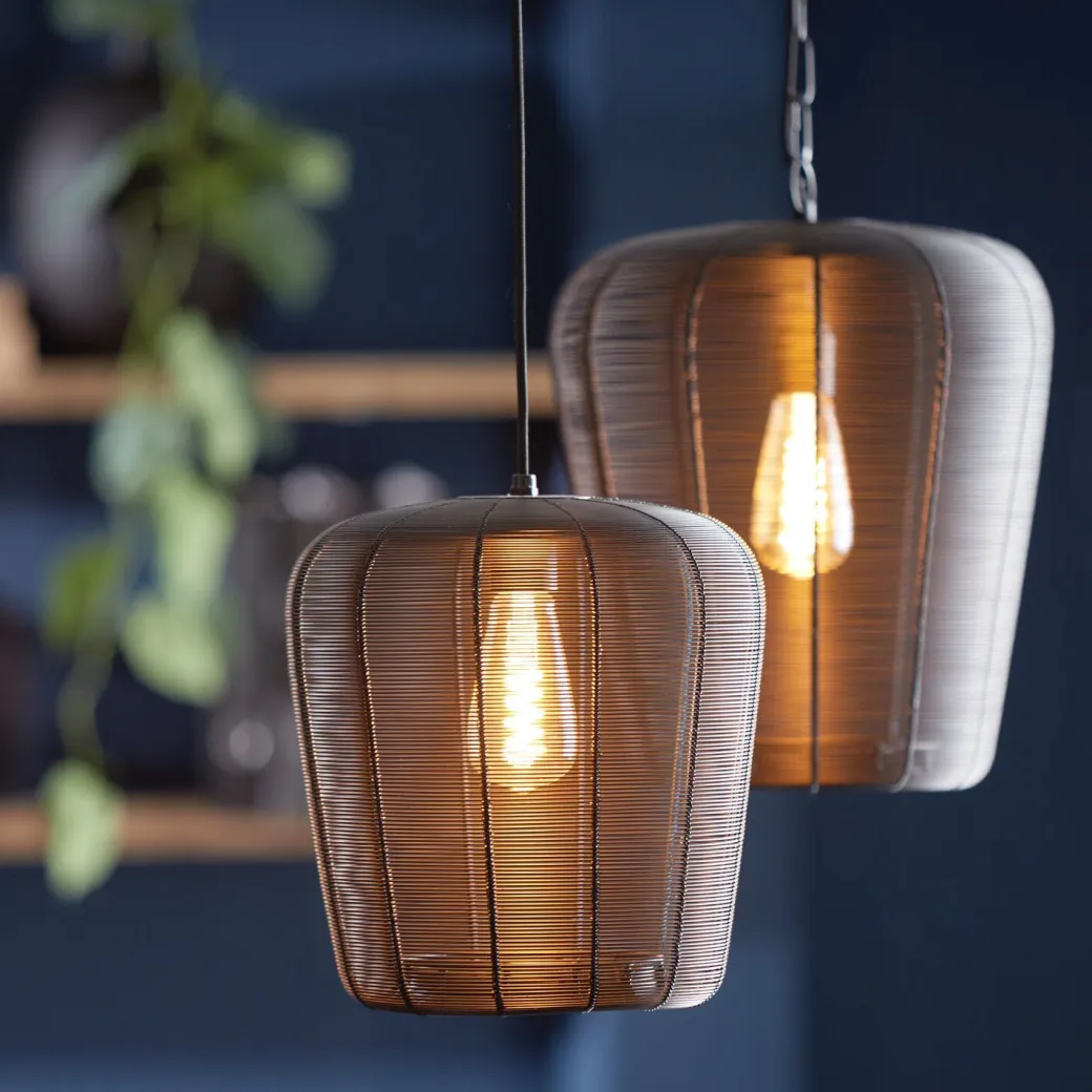 New Pronto Wonen Hanglamp Barzio mat zwart rond 23cm 1-lichts
