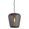 Sale Pronto Wonen Hanglamp Barzio mat zwart rond 31cm 1-lichts