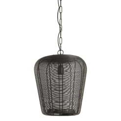 Sale Pronto Wonen Hanglamp Barzio mat zwart rond 31cm 1-lichts