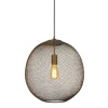 New Pronto Wonen Hanglamp Maroggia bruin rond 40cm koper 1-lichts