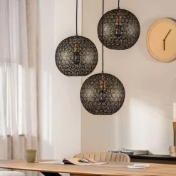 Sale Pronto Wonen Hanglamp Tossica Ø 30 cm zwart staal