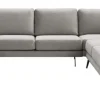 Outlet Pronto Wonen Hoekbank Acante pocket/visco zitting grijs