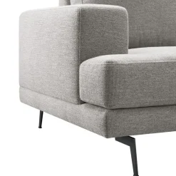 Pronto Wonen Hoekbank Acante pocket/visco zitting grijs