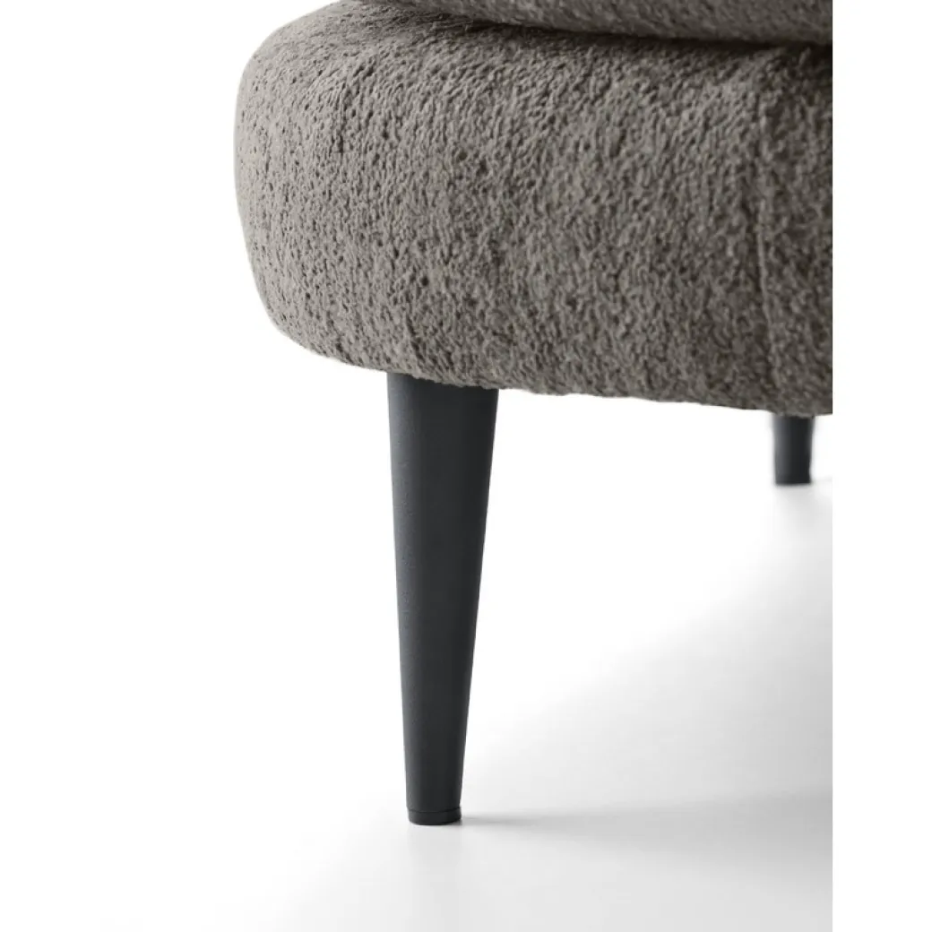 Outlet Pronto Wonen Hoekbank Aziri pocket visco zitting excellent rug taupe
