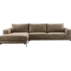 Sale Pronto Wonen Hoekbank links Andelo bruin premium comfort
