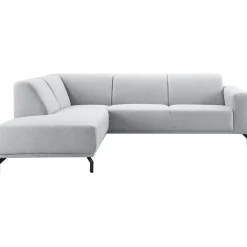 Hot Pronto Wonen Hoekbank links Bellanti lichtgrijs premium comfort
