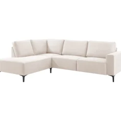 Sale Pronto Wonen Hoekbank links Fabria beige basic comfort