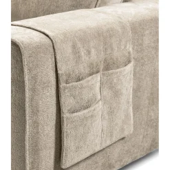 Best Pronto Wonen Hoekbank links Licato taupe relaxfunctie excellent comfort